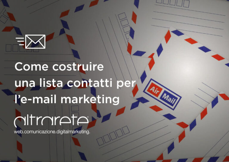 lista contatti e-mail marketing