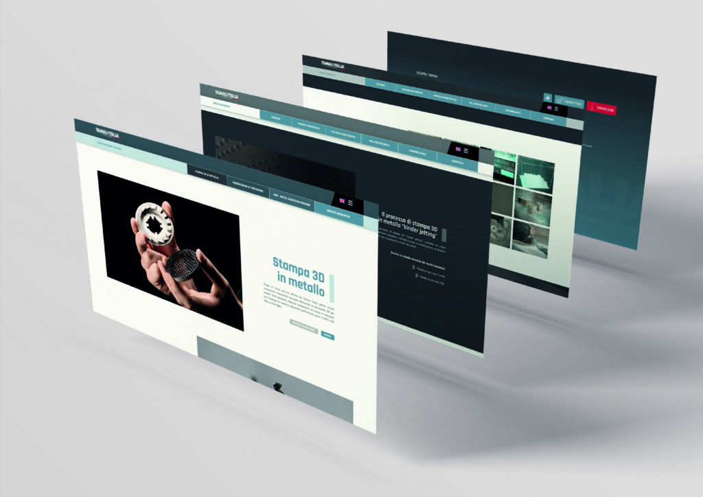 Realizzazione sito web Tamau